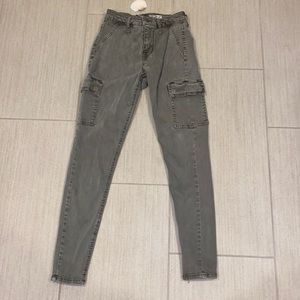 Mossimo Denim High Rise Jeggings in Green size 00 24